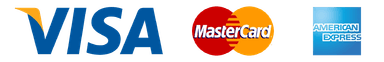 Visa, MasterCard, American Express